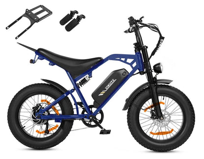 ESKUTE V202 – Retro stiliaus elektrinis dviratis