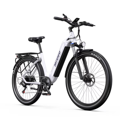 OneSport WT05  elektrinis dviratis su Shimano 7 pavarų sistema