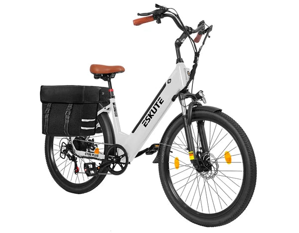 ESKUTE C100 Plus elektrinis miesto dviratis