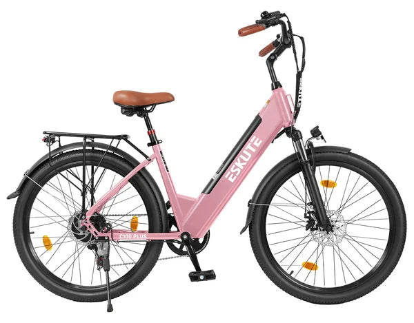 ESKUTE C100 Plus elektrinis miesto dviratis
