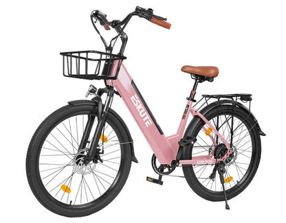 ESKUTE C100 Plus elektrinis miesto dviratis