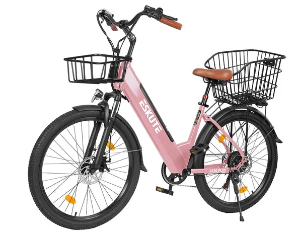 ESKUTE C100 Plus elektrinis miesto dviratis