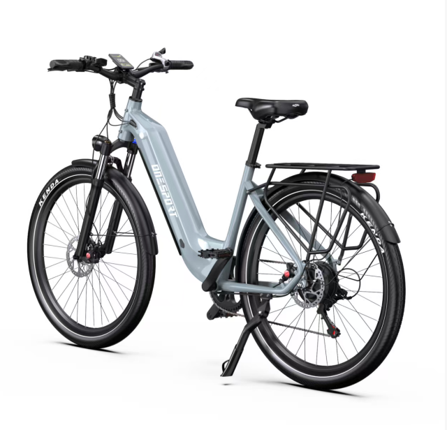 OneSport WT05  elektrinis dviratis su Shimano 7 pavarų sistema