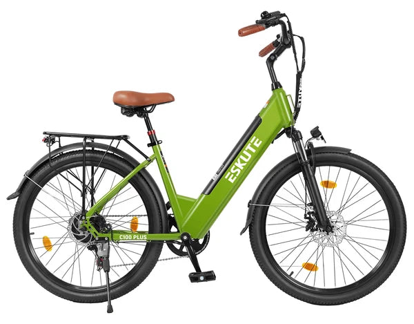 ESKUTE C100 Plus elektrinis miesto dviratis