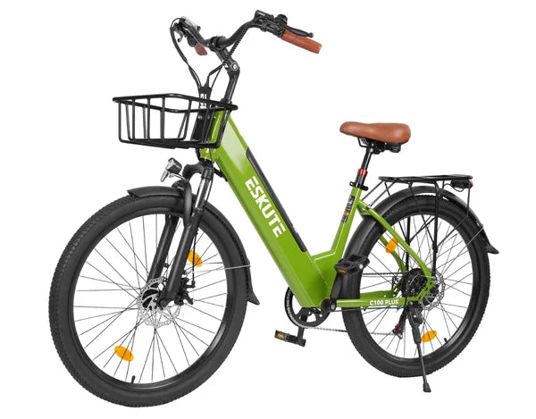 ESKUTE C100 Plus elektrinis miesto dviratis