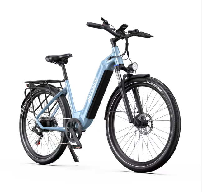 OneSport WT05  elektrinis dviratis su Shimano 7 pavarų sistema