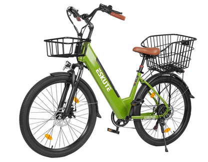 ESKUTE C100 Plus elektrinis miesto dviratis