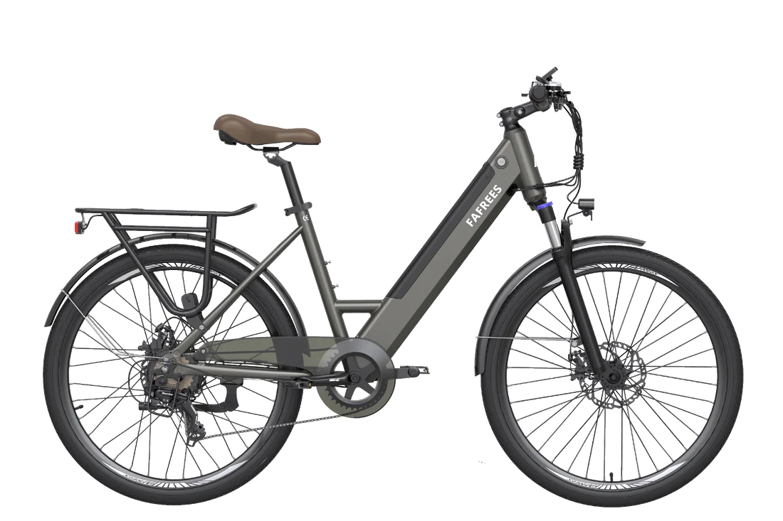 FAFREES F26 Pro su APP valdymas  miesto elektrinis dviratis 90km 32km/val.