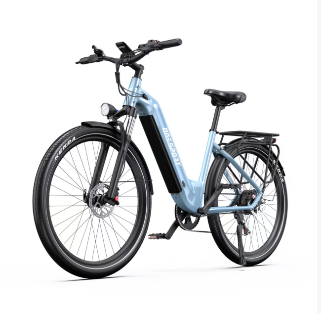 OneSport WT05  elektrinis dviratis su Shimano 7 pavarų sistema
