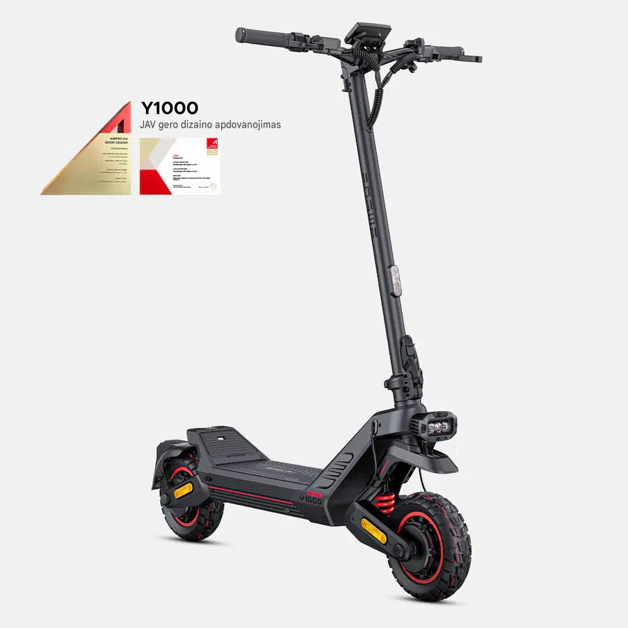 ENGWE Y1000 2400W maksimalios galios sulankstomas elektrinis paspirtukas