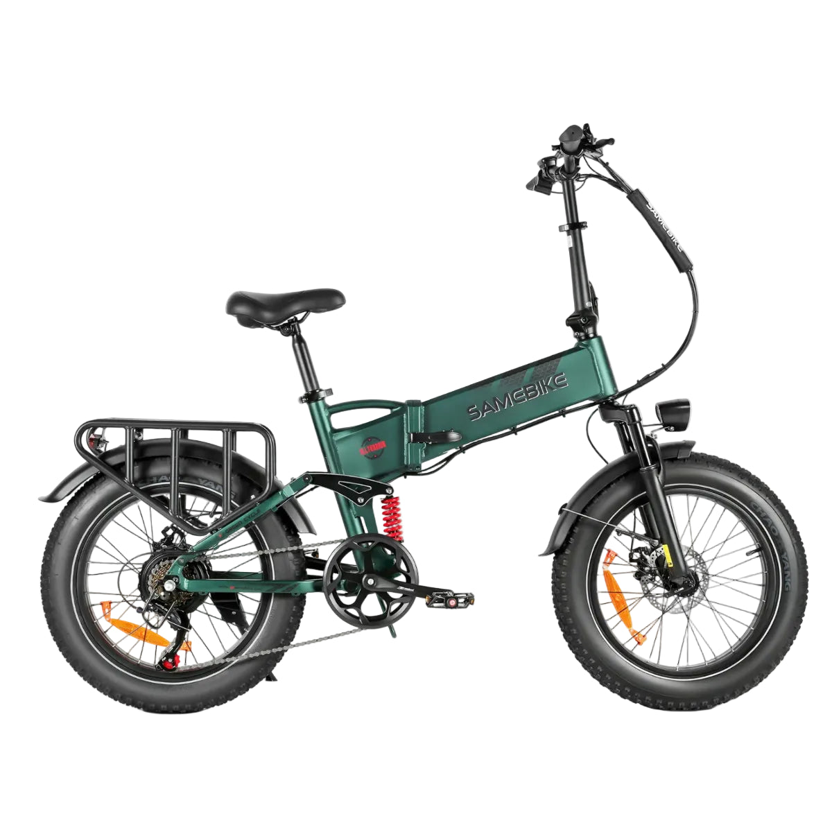 SAMEBIKE RS-A02 Pro Dvigubos Amortizacijos Sulankstomas Visureigis Elektrinis Dviratis