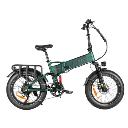 SAMEBIKE RS-A02 Pro Dvigubos Amortizacijos Sulankstomas Visureigis Elektrinis Dviratis