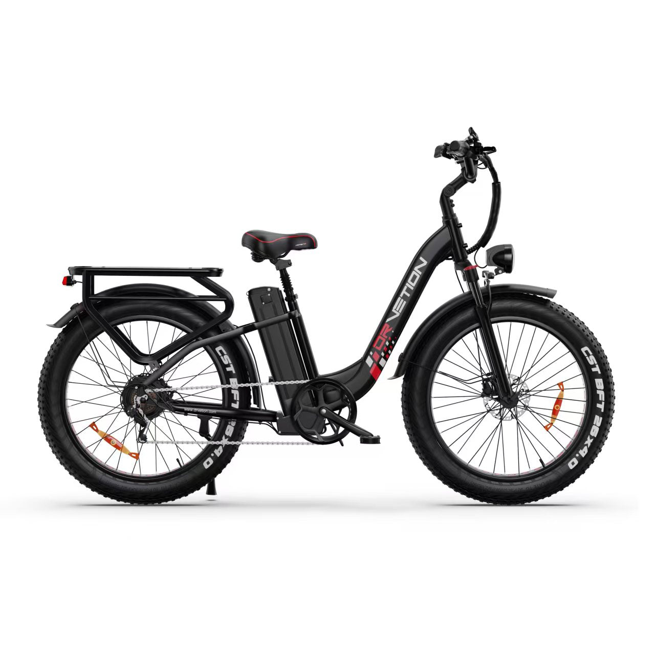 DrveTion CTR26 1000W Didelės Galios Visureigis Elektrinis Fat Bike