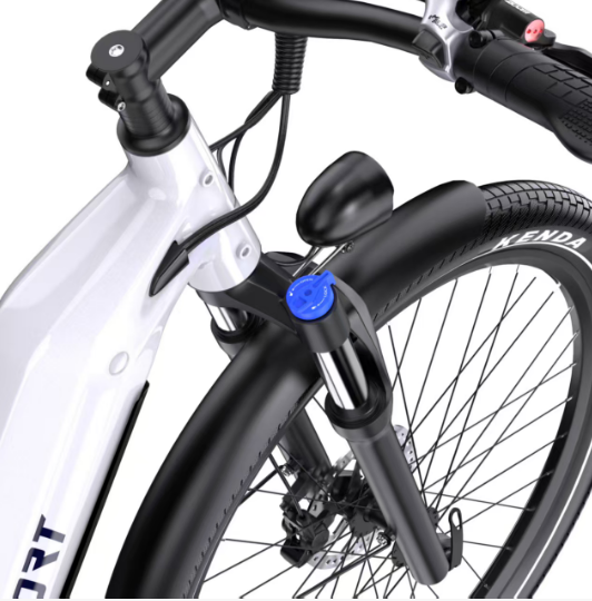 OneSport WT05  elektrinis dviratis su Shimano 7 pavarų sistema