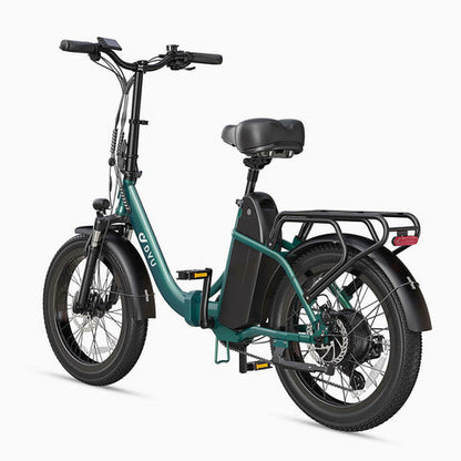 DYU C9 20colių ilgo nuotolio sulankstoma elektrinė dviračio
