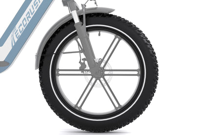 ECORUSH ECO R2 20×4.0 colių sulankstomas elektrinis dviratis