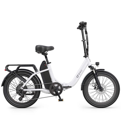 DYU C9 20colių ilgo nuotolio sulankstoma elektrinė dviračio