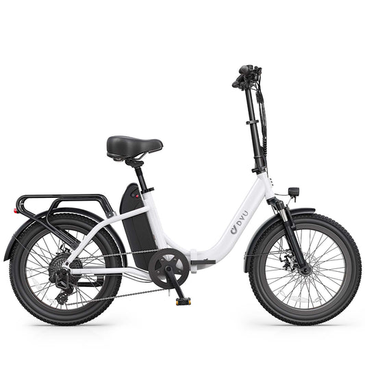 DYU C9 20colių ilgo nuotolio sulankstoma elektrinė dviračio