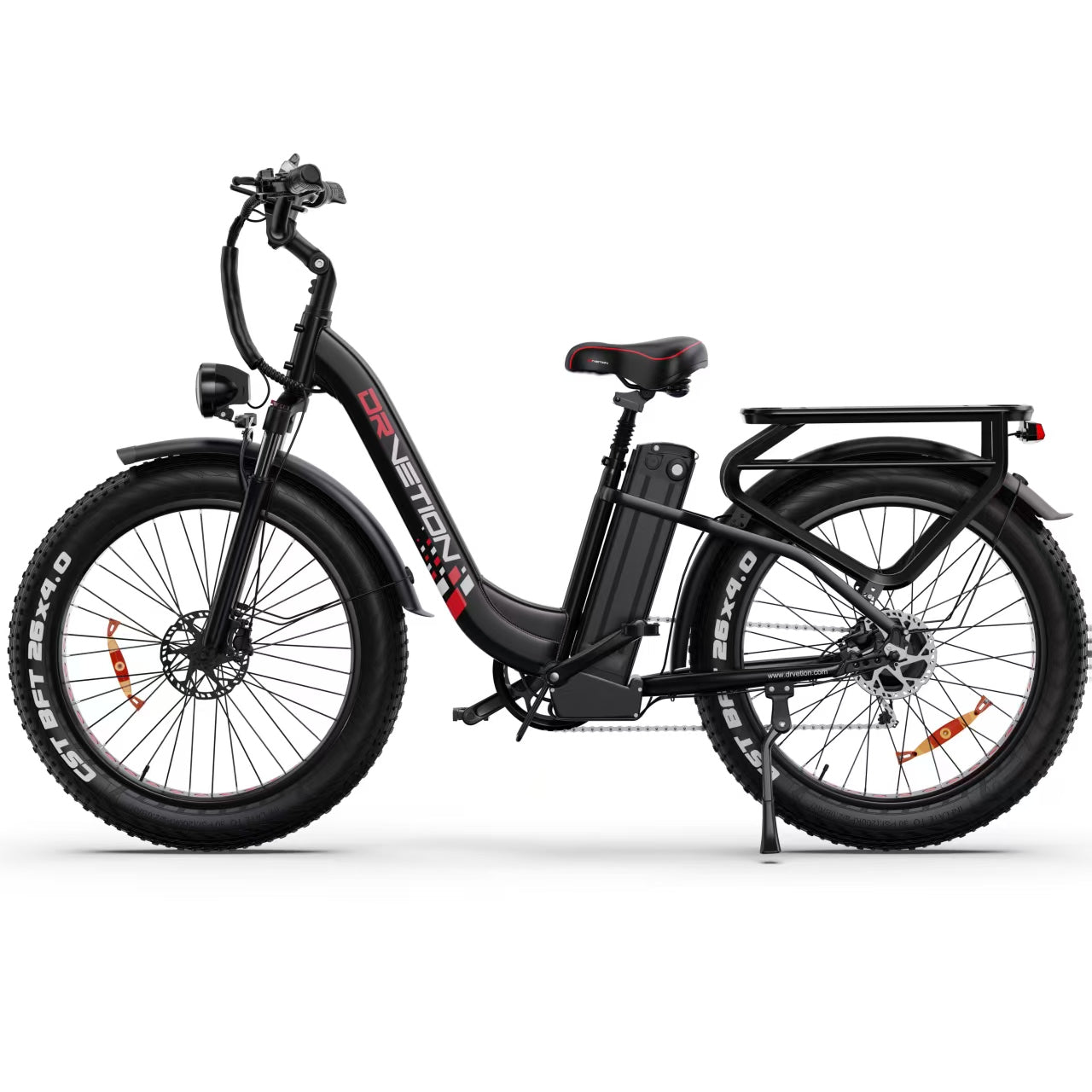 DrveTion CTR26 1000W Didelės Galios Visureigis Elektrinis Fat Bike