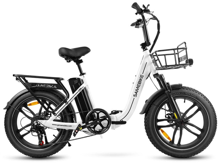 SAMEBIKE C05 Pro laipsniškas sulankstomas riebalų padangų elektrinis  dviratis