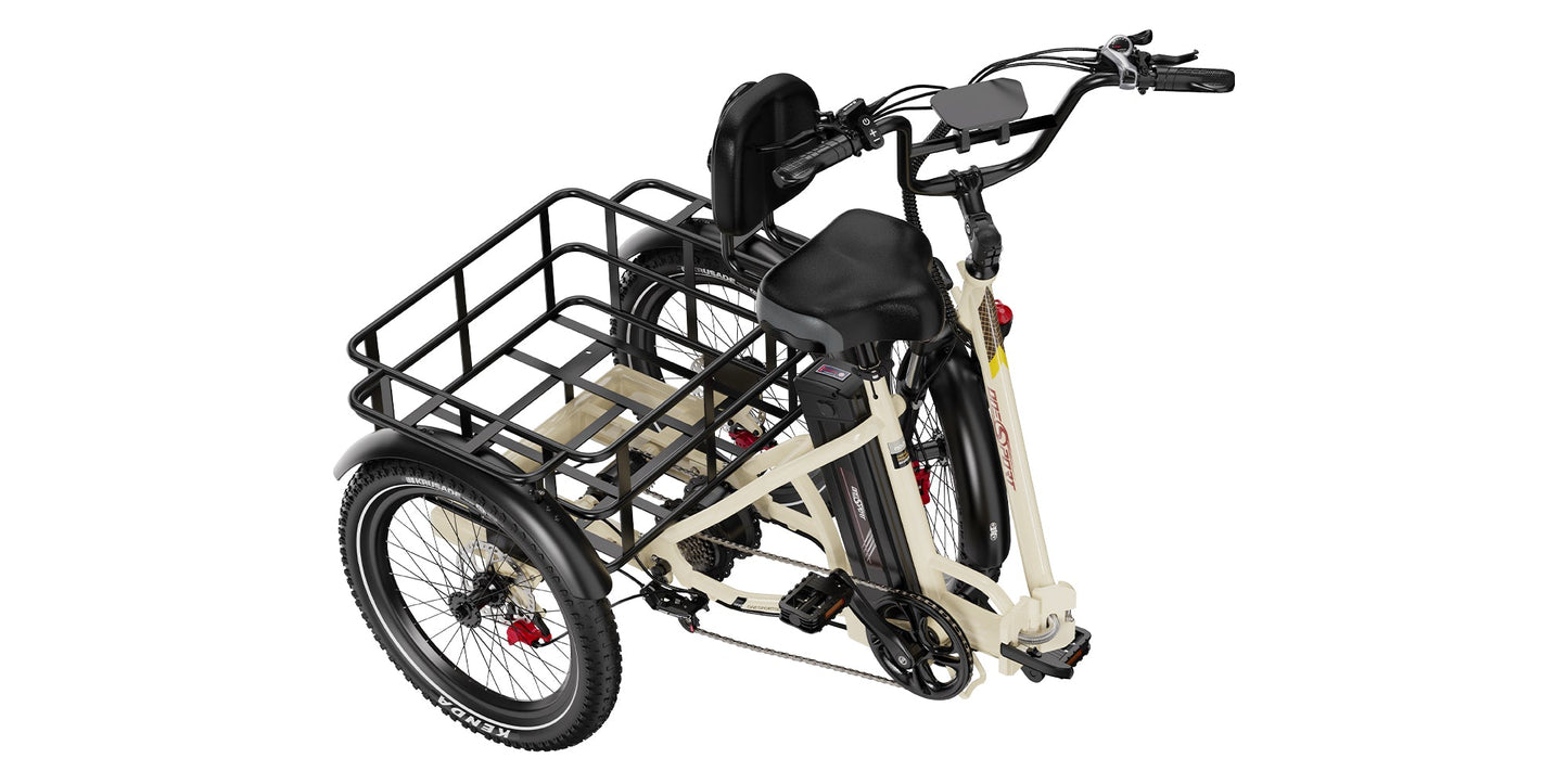 Onesport OT30 Pro E-Trike Elektrinis triratis