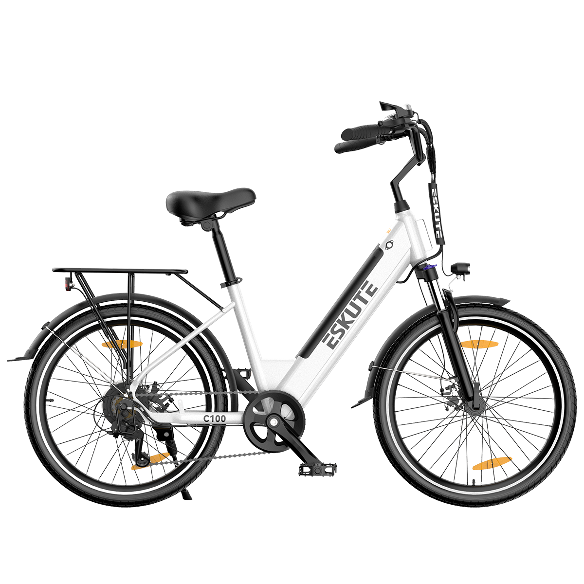 ESKUTE C100 Komforto Elektrinis Dviratis