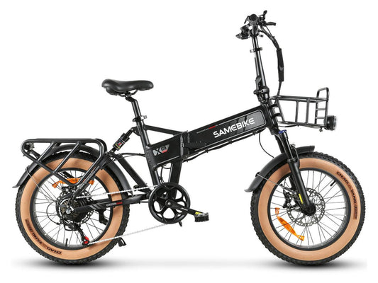 SAMEBIKE XWXL09 II 1000W sulankstomas elektrinis dviratis 80km 35km/val.