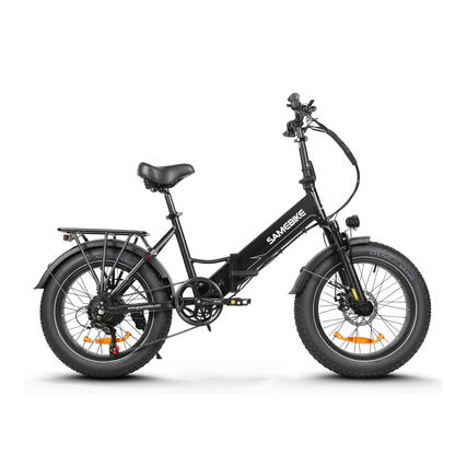 SAMEBIKE LOTDM200-II 750W sulankstomas elektrinis  dviratis su Žemu Rėmu