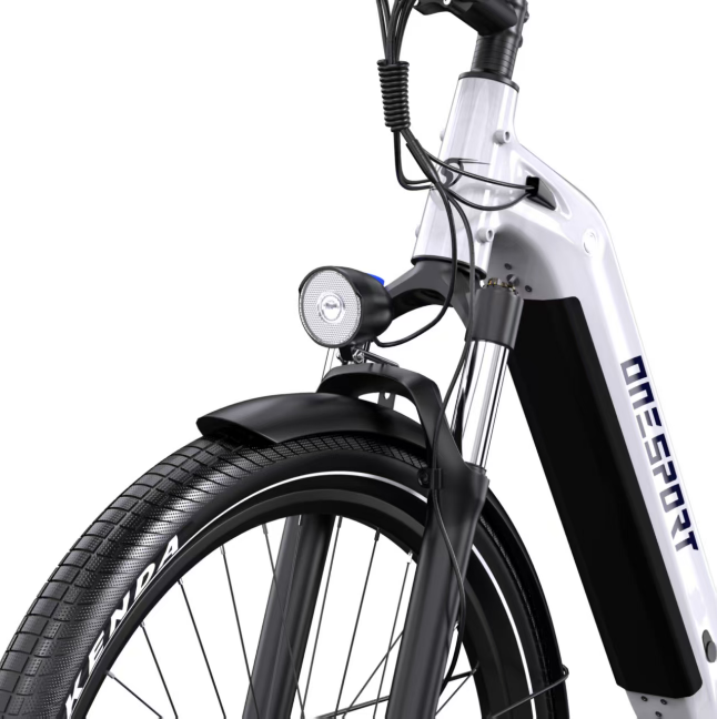 OneSport WT05  elektrinis dviratis su Shimano 7 pavarų sistema
