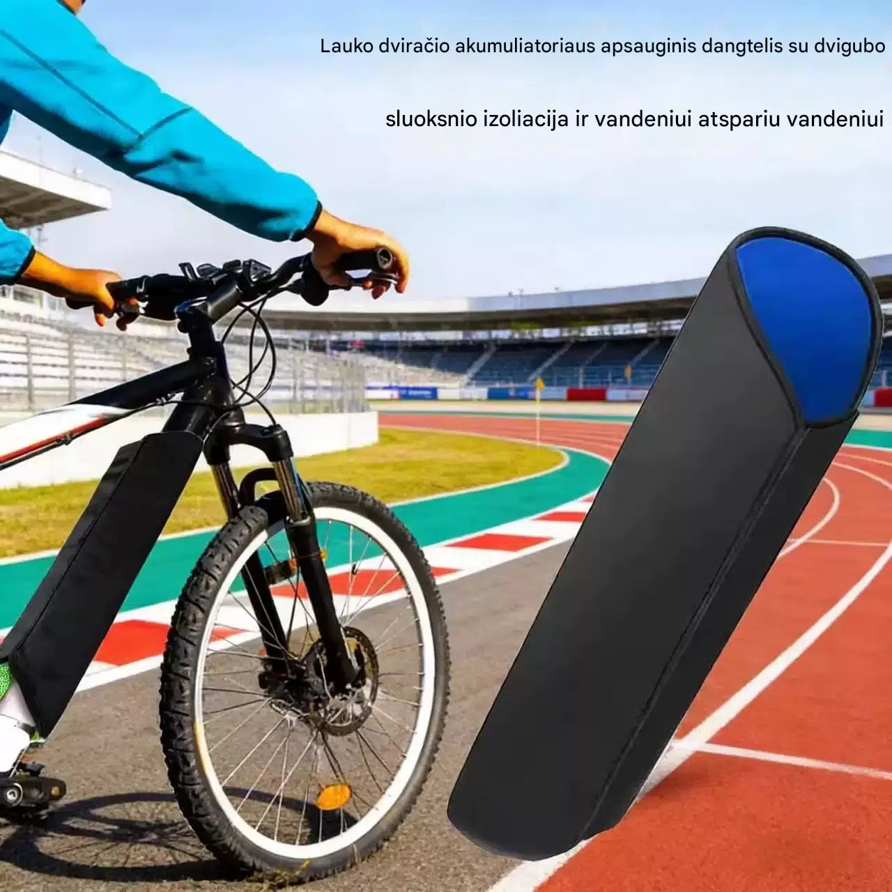 Vandeniui ir dulkėms atsparus ličio baterijos apsauginis dėklas