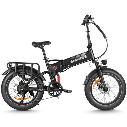 SAMEBIKE RS-A02 Pro Dvigubos Amortizacijos Sulankstomas Visureigis Elektrinis Dviratis
