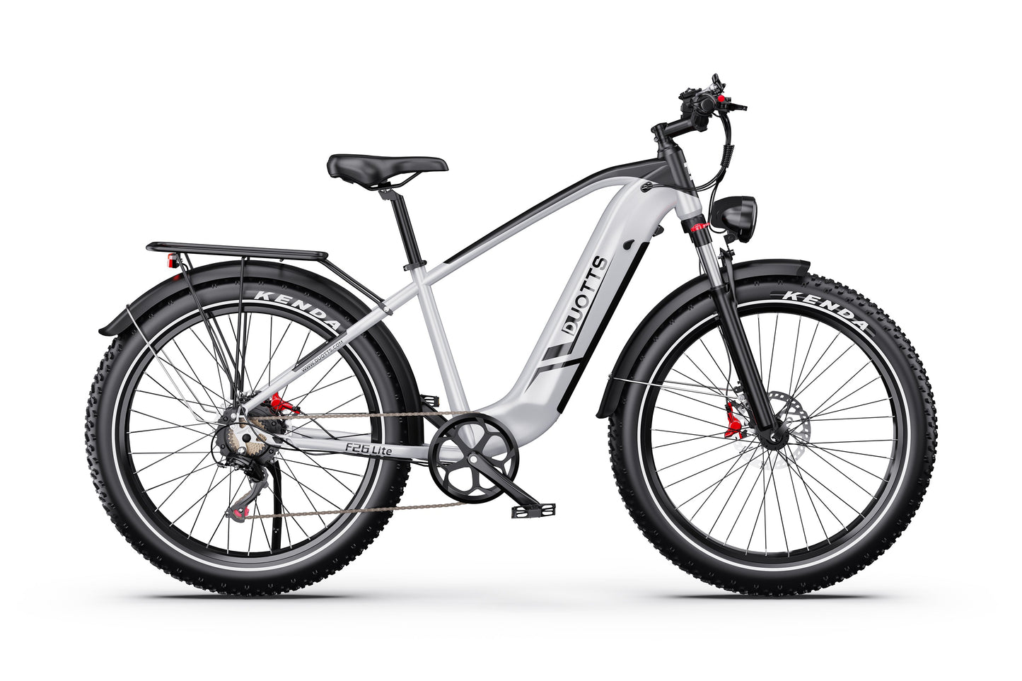 DUOTTS F26Lite elektrinis dviratis – 750W galingas variklis,visureigio galimybės