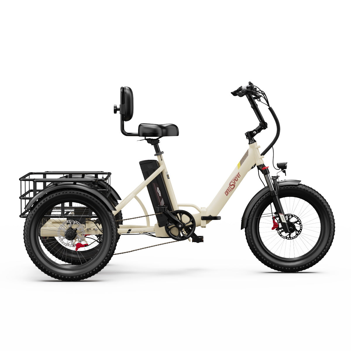 Onesport OT30 Pro E-Trike Elektrinis triratis