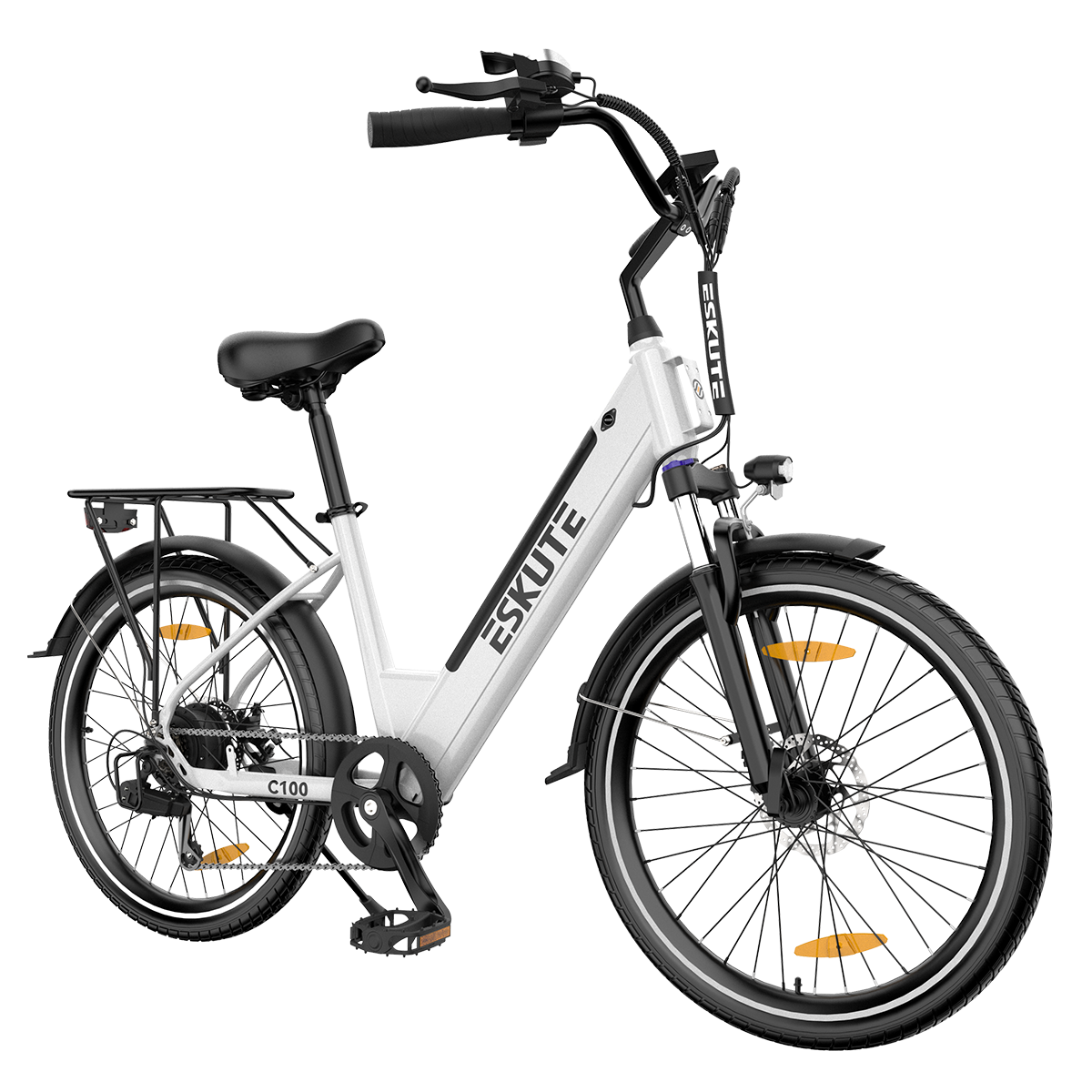 ESKUTE C100 Komforto Elektrinis Dviratis