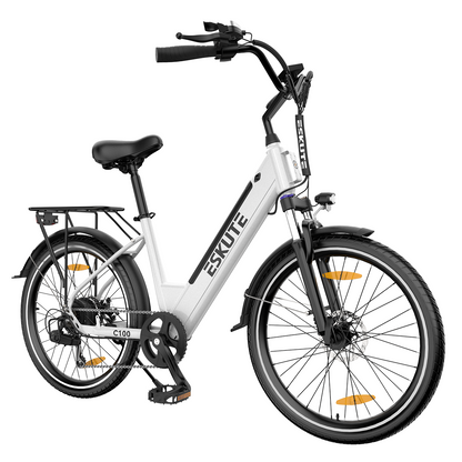 ESKUTE C100 Komforto Elektrinis Dviratis