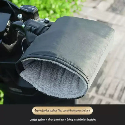 Žieminiai neperšlampami vairo uždangalai su pašiltinimu