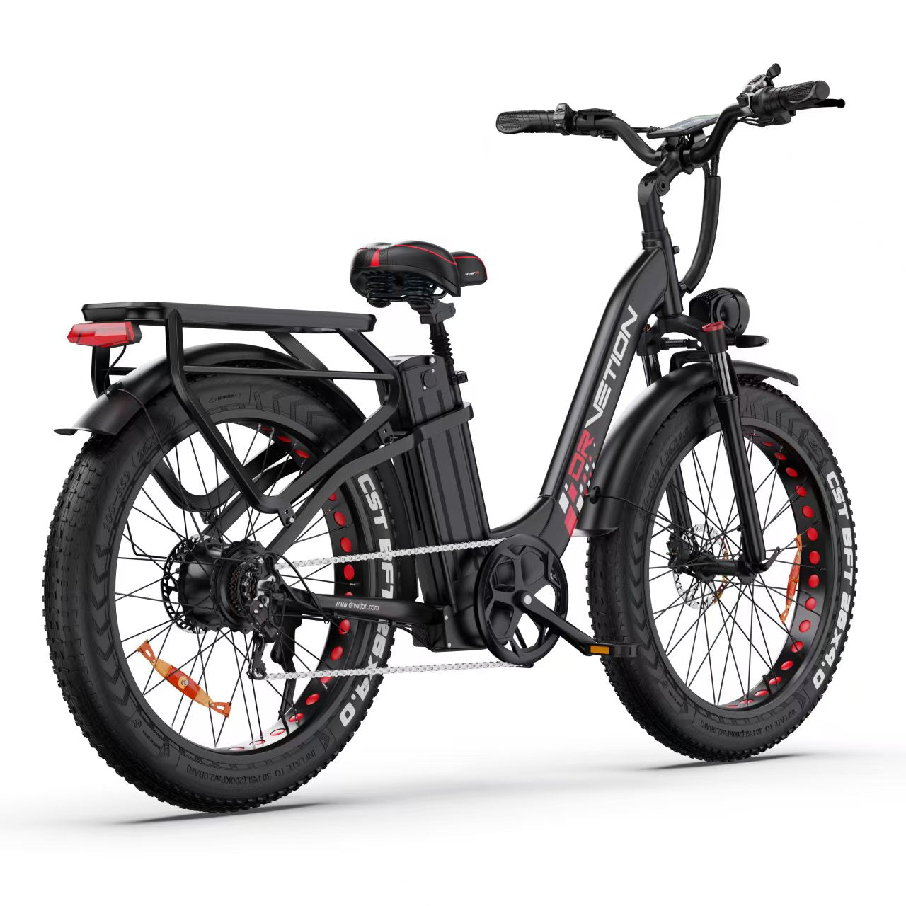 DrveTion CTR26 1000W Didelės Galios Visureigis Elektrinis Fat Bike