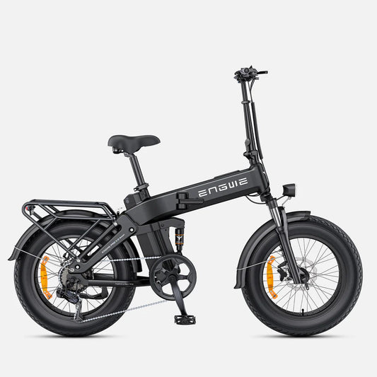 ENGWE Engine Pro 3.0 Boost – 130 km nuotolio pilna amortizacija sulankstomas elektrinis dviratis