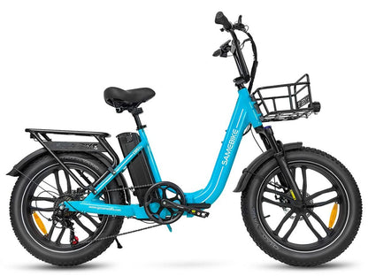 SAMEBIKE C05 Pro laipsniškas sulankstomas riebalų padangų elektrinis  dviratis