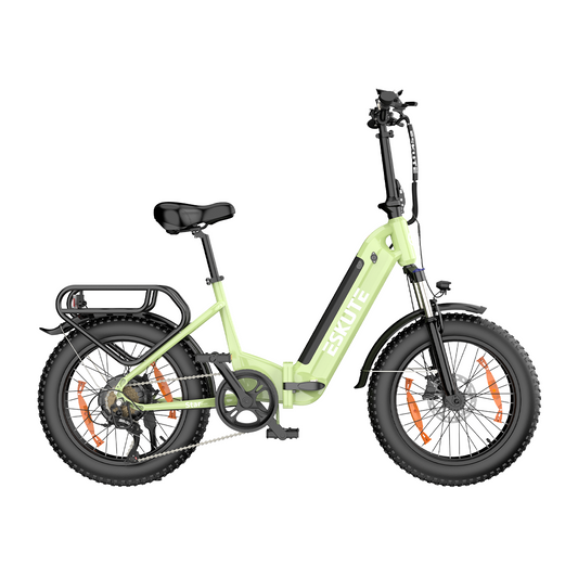 ESKUTE Star sulankstomas elektrinis FAT dviratis