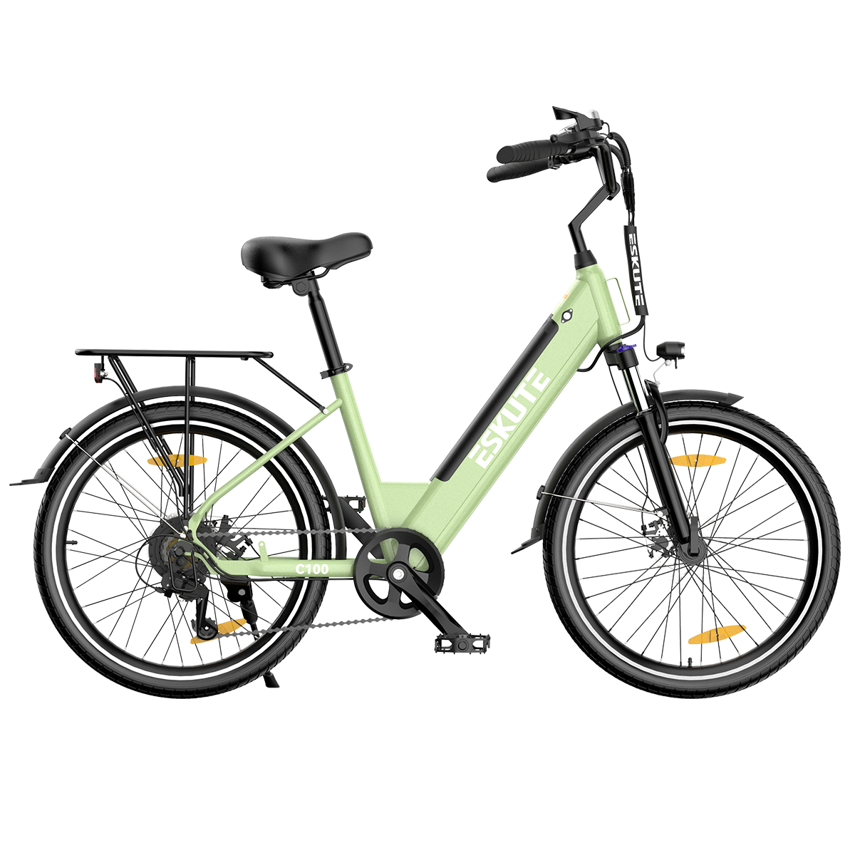 ESKUTE C100 Komforto Elektrinis Dviratis