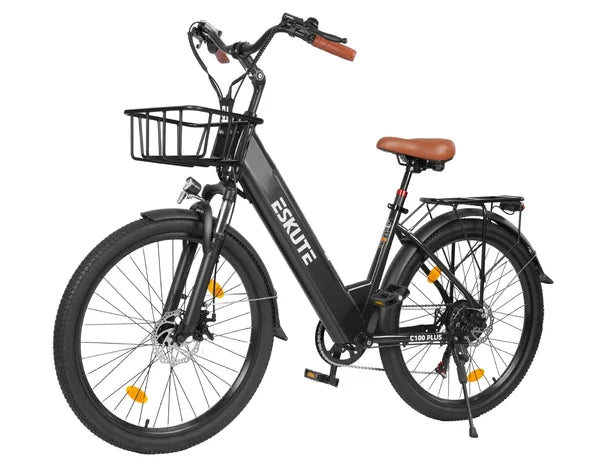 ESKUTE C100 Plus elektrinis miesto dviratis