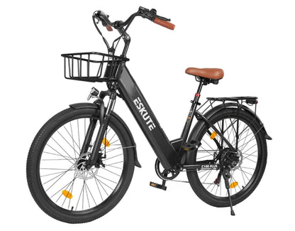 ESKUTE C100 Plus elektrinis miesto dviratis