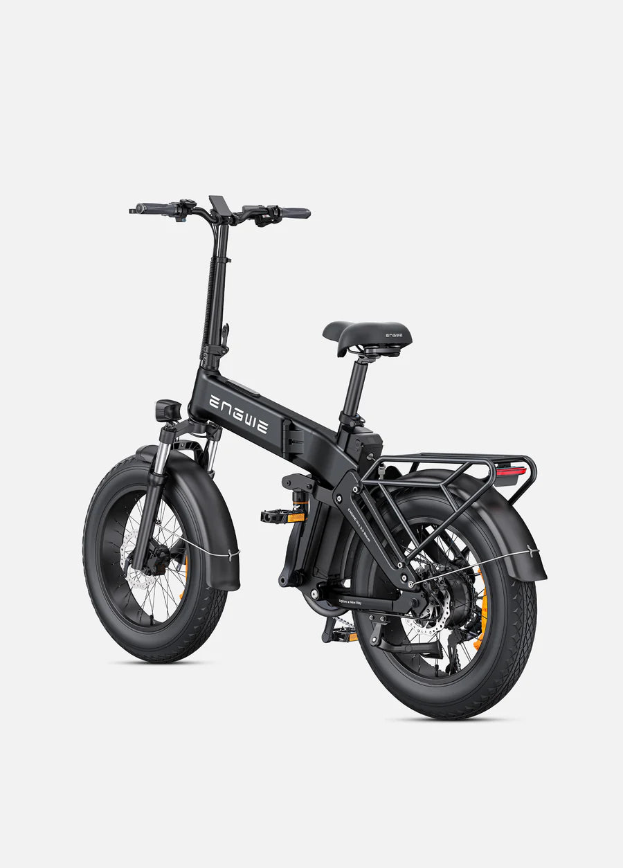ENGWE Engine Pro 3.0 Boost – 130 km nuotolio pilna amortizacija sulankstomas elektrinis dviratis