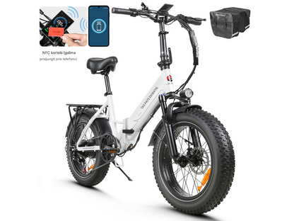 SAMEBIKE LOTDM200-II Ilgo nuotolio ir galingas elektrinis kalnų dviratis