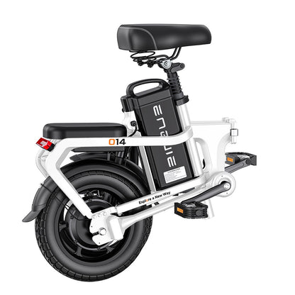 ENGWE O14 elektrinis dviratis 14 colių padanga 48V 250W variklis 25km/h greitis 15.6Ah baterija 82km diapazonas