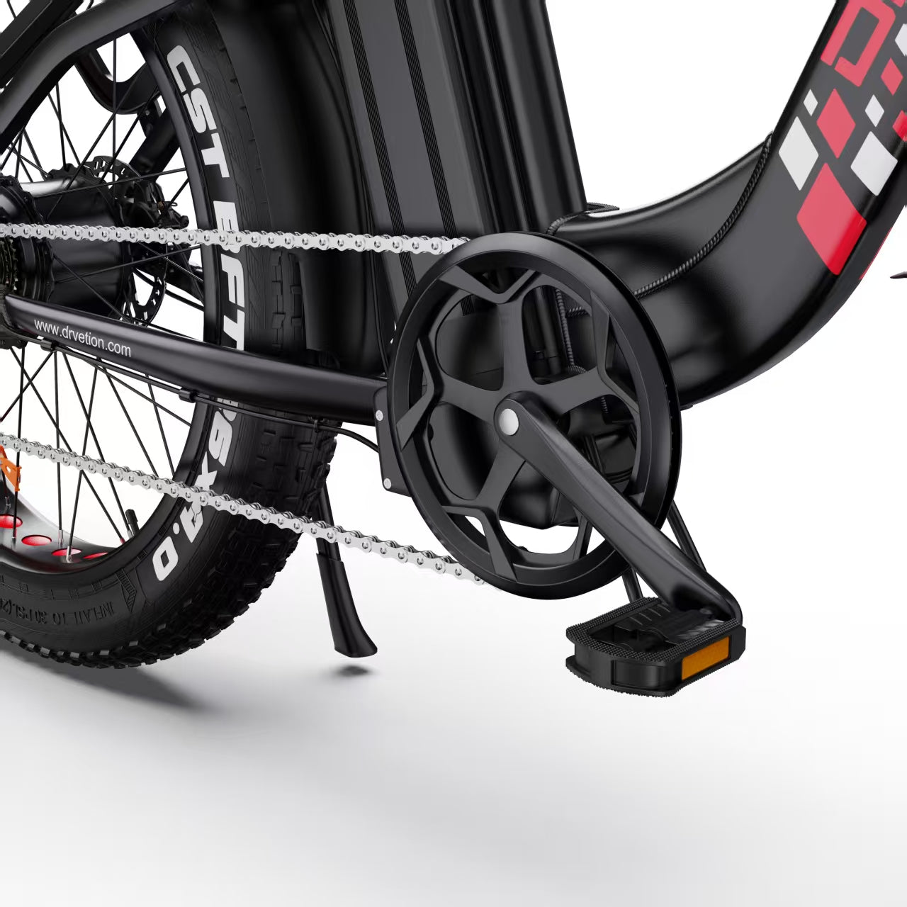 DrveTion CTR26 1000W Didelės Galios Visureigis Elektrinis Fat Bike