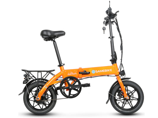 SAMEBIKE YINYU14 lengvas sulankstomas elektrinis dviratis