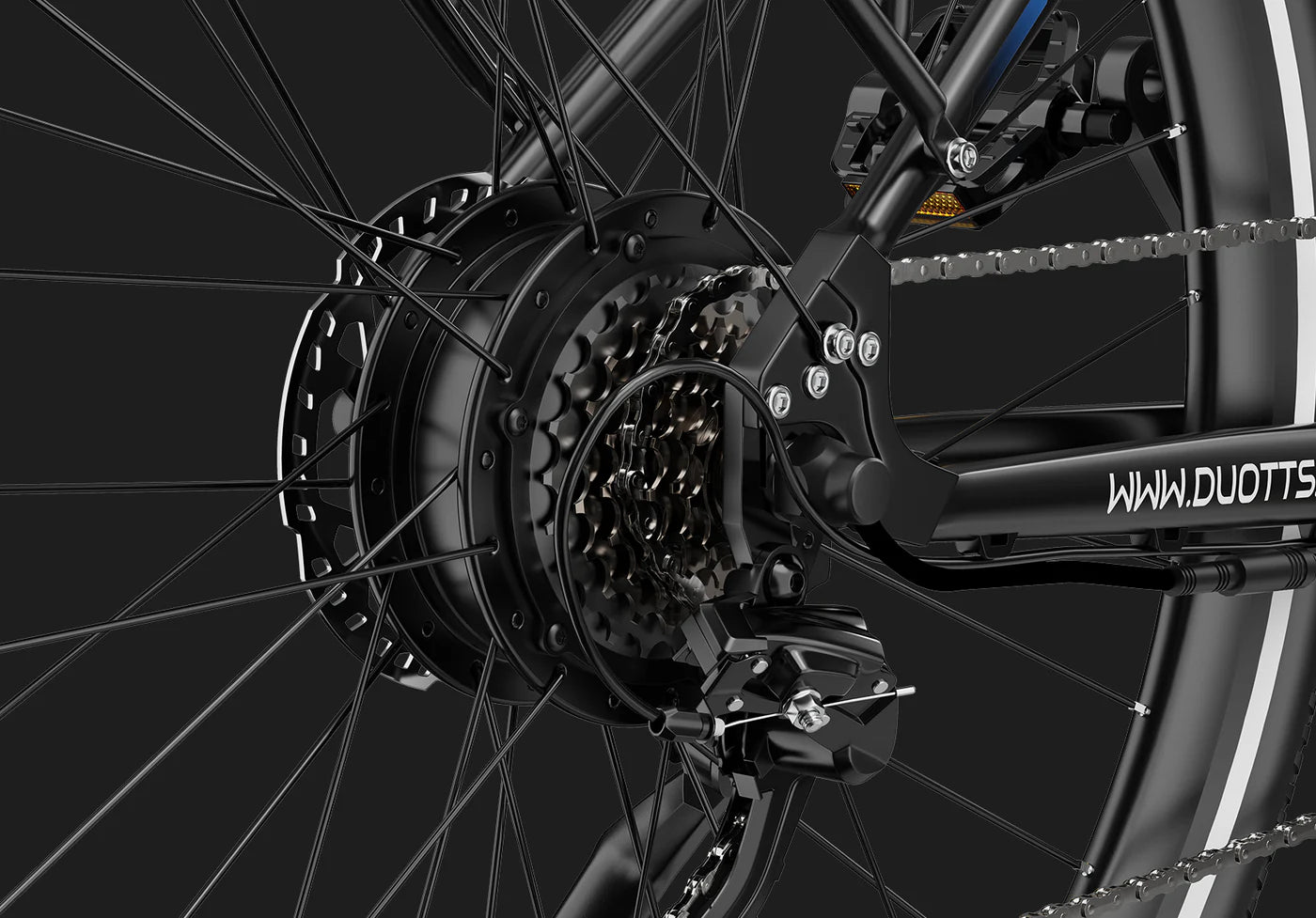 DUOTTS C29 Max 960W elektrinis dviratis su 120 km nuotoliu ir išmaniu sukimo momento jutikliu