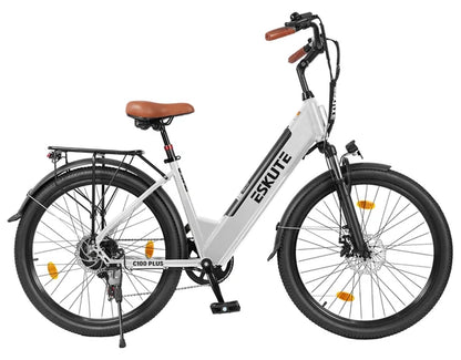 ESKUTE C100 Plus elektrinis miesto dviratis